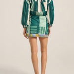 ILIO NEMA Elder Green Sarong Voile Dress
