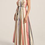 ILIO NEMA Nisus Voula Stripe Dress