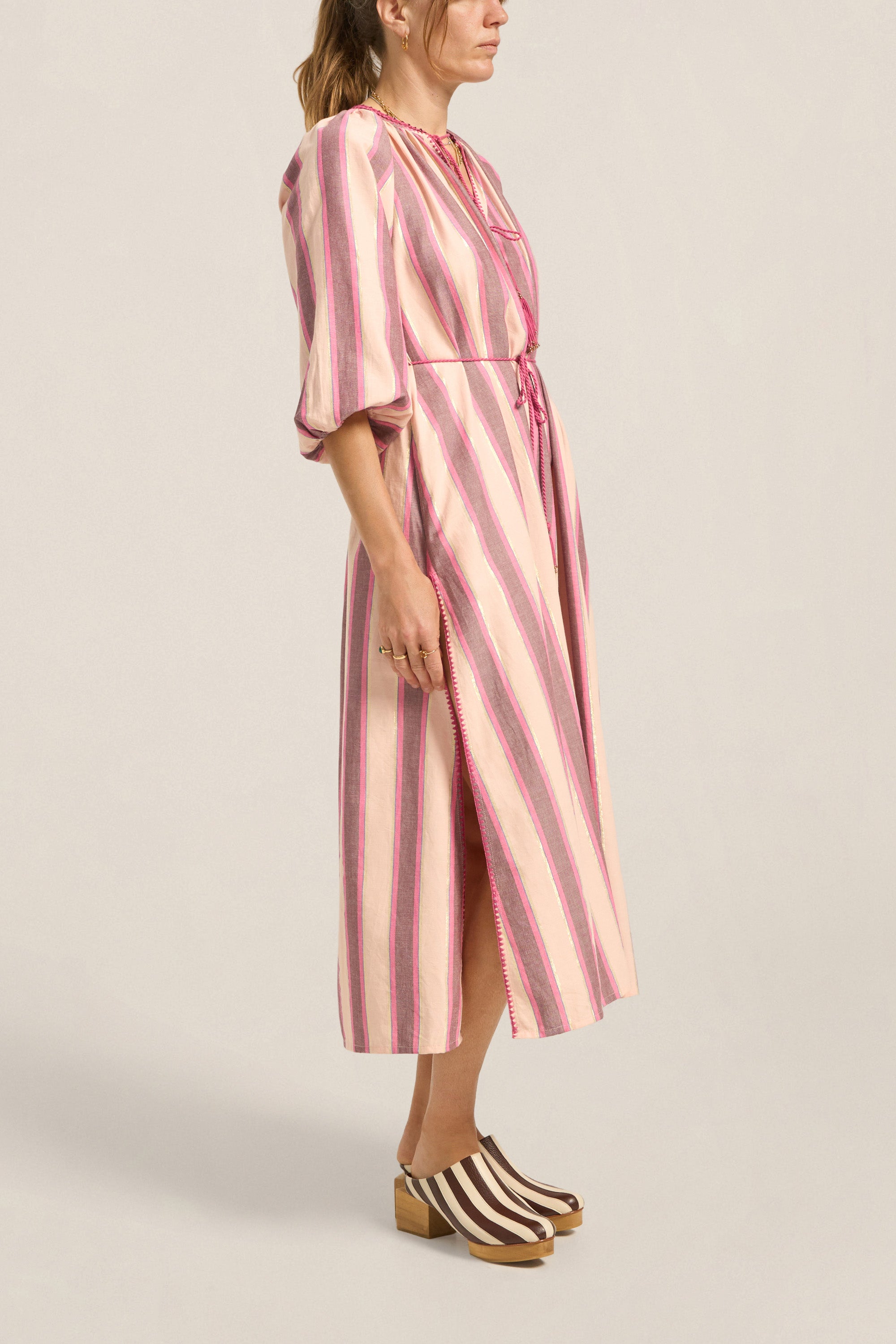 ILIO NEMA Pink Mykonos Stripe
