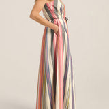ILIO NEMA Nisus Voula Stripe Dress SIDE