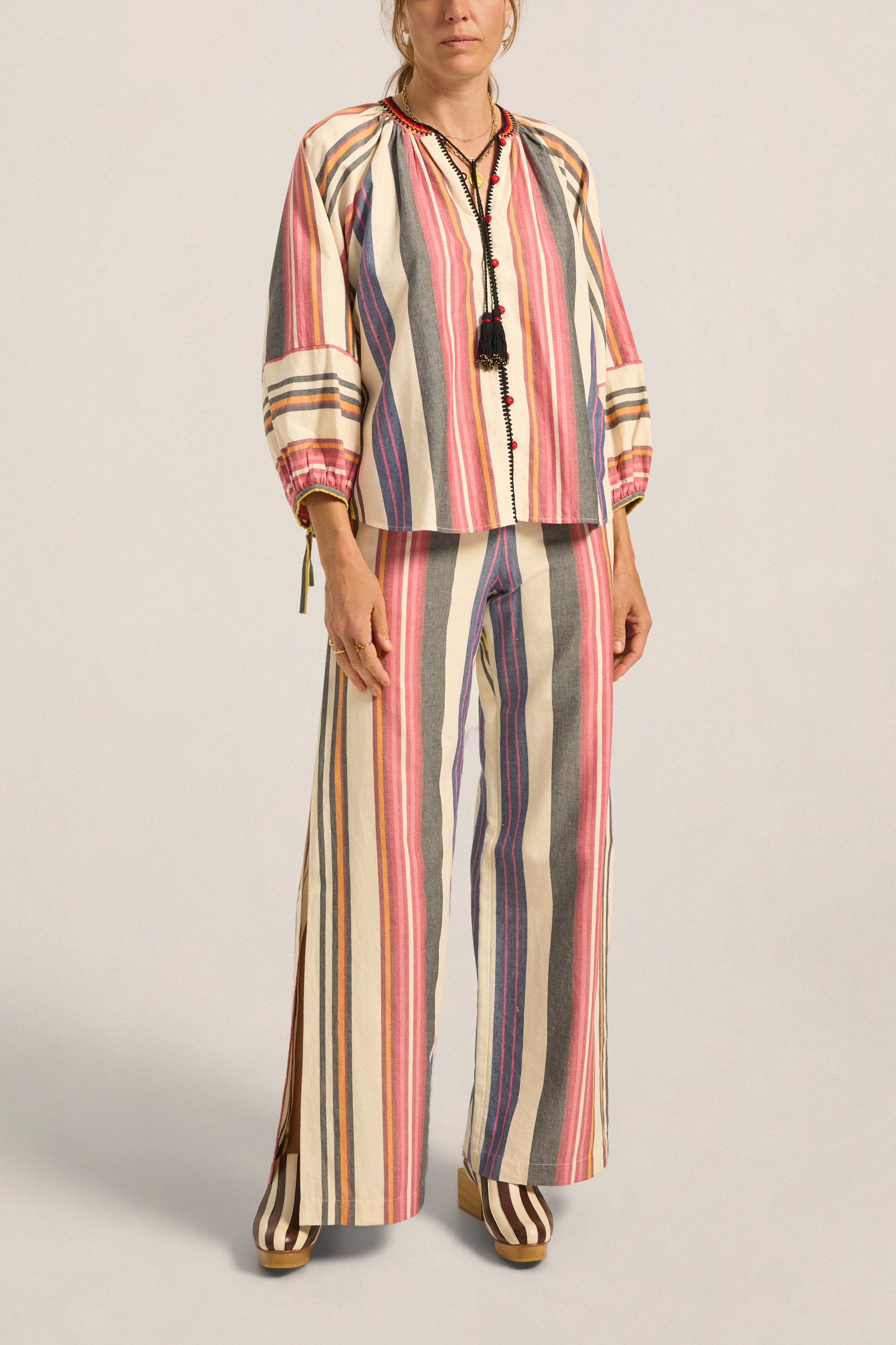 ILIO NEMA Hades Voula Stripe Pants
