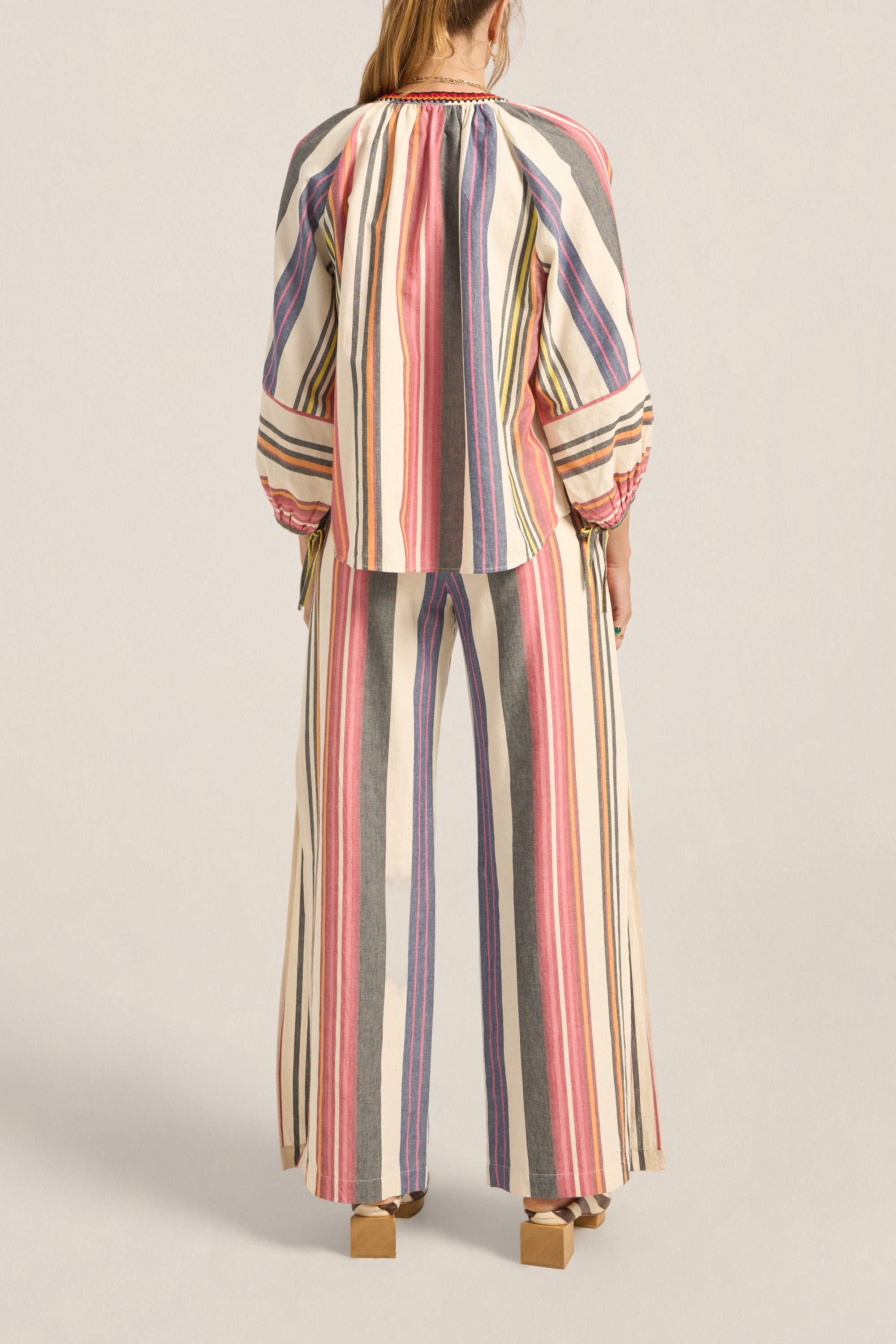 ILIO NEMA Euthenia Voula Stripe Top back