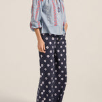 ILIO NEMA Helle Blue Chambray Blouse