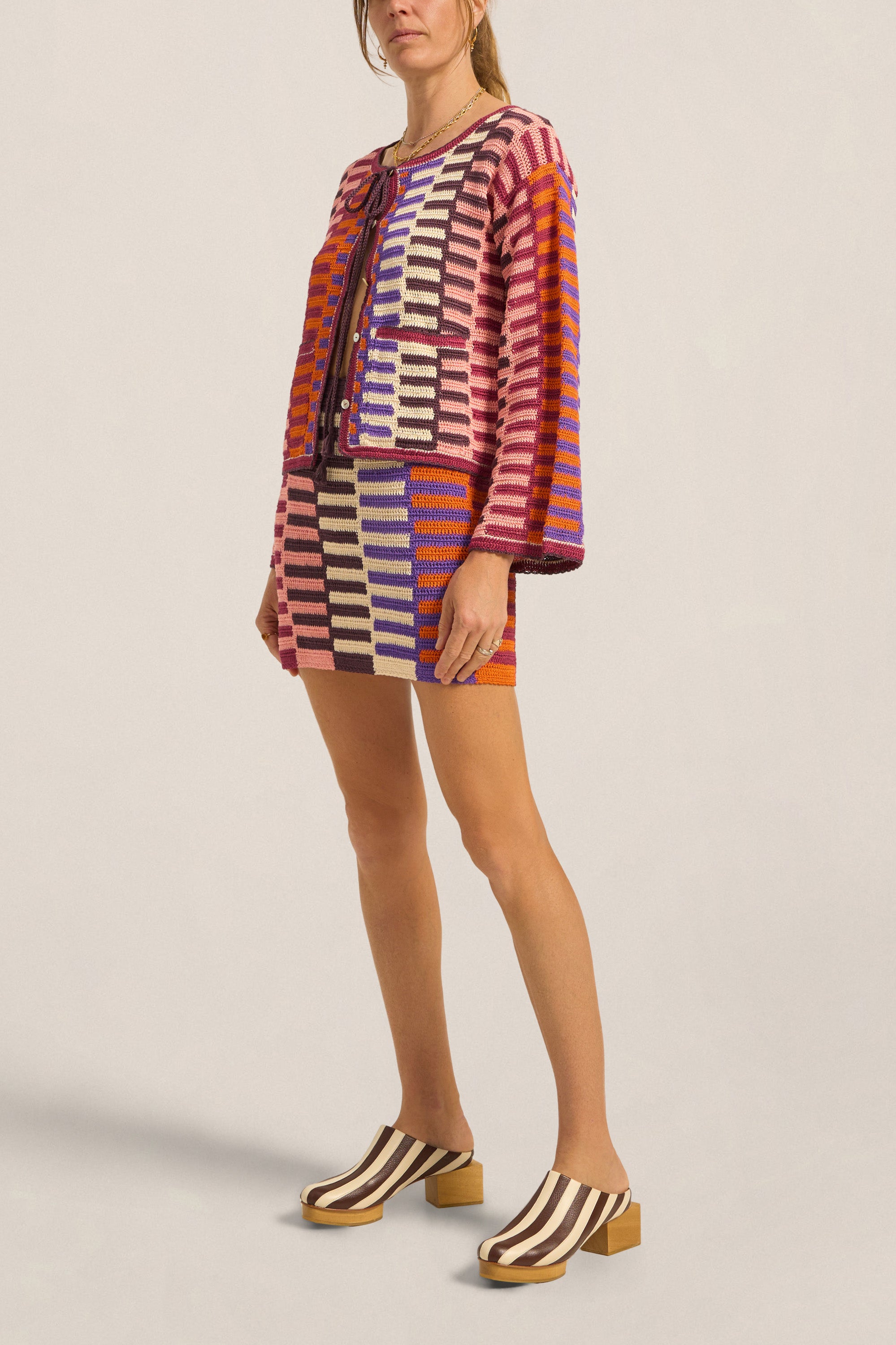 ILIO NEMA Delphini Multi Crochet Skirt