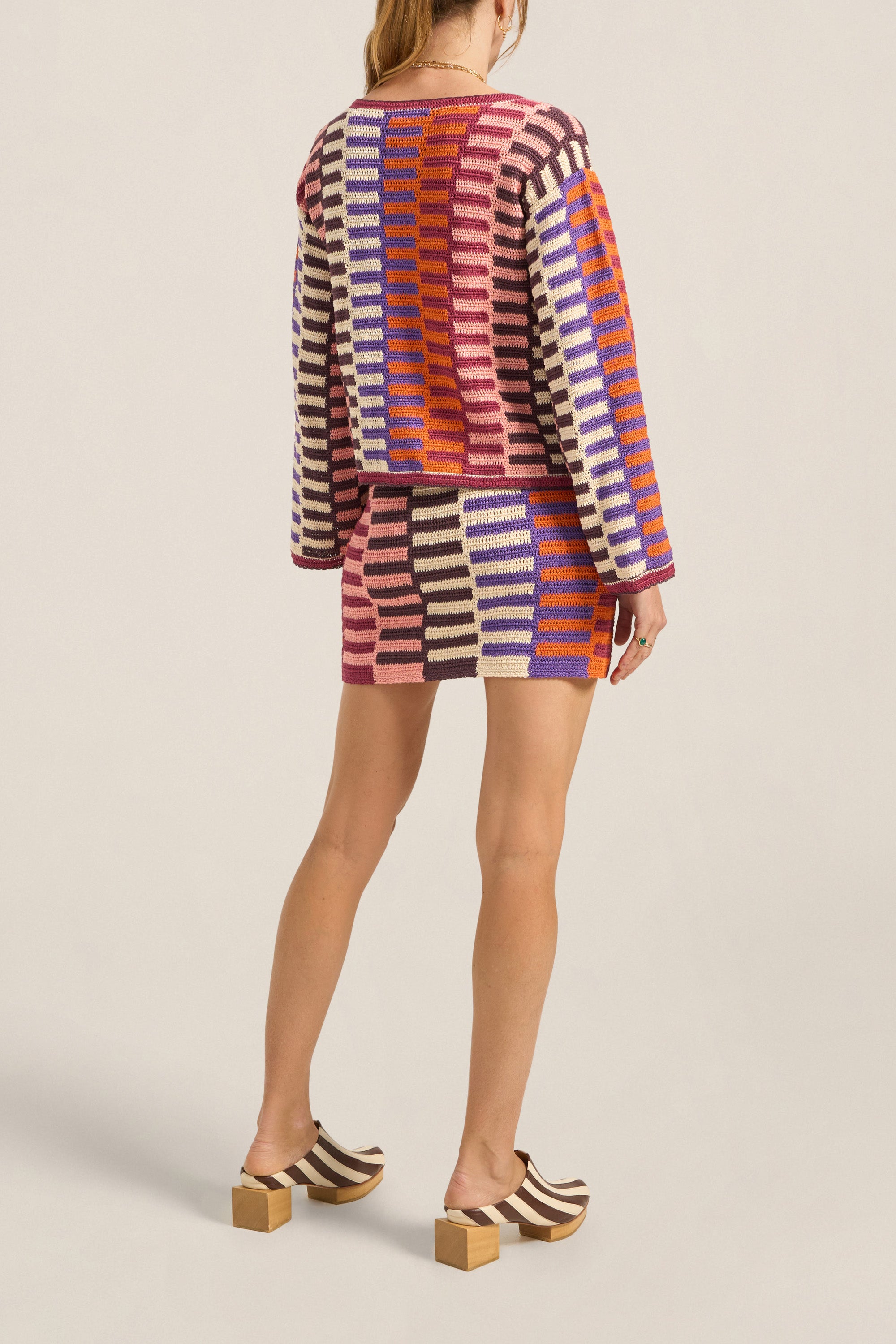 ILIO NEMA Carthage Multi Crochet Cardigan