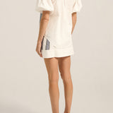 ILIO NEMA Linus White Poplin Shirt BACK