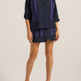 Cacus Navy Poplin Shirt