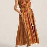 PRE-ORDER Hecuba Thebes Stripe Dress