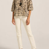 Euthenia Black Batik Voile Blouse