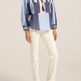 Tyro Blue Sarong Blouse