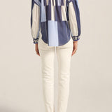 Tyro Blue Sarong Blouse