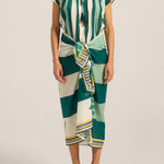 ILIO NEMA Katia Green Sarong Voile Sarong