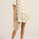 Macrame Fringe Clutch