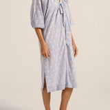 Hygea Stripe Eyelet Voile Dress