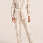 ILIO NEMA Paris Cream Boucle Stripe Shirt
