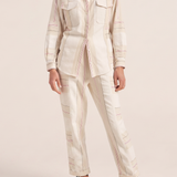 ILIO NEMA Paris Cream Boucle Stripe Shirt