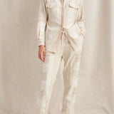 Cadmus Cream Boucle Stripe Pants