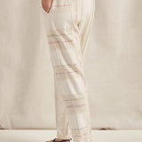 Cadmus Cream Boucle Stripe Pants