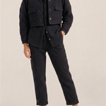 ILIO NEMA Nomos Cropped Black Boucle Jacket