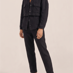 ILIO NEMA Nomos Cropped Black Boucle Jacket