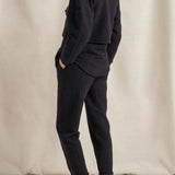 Nomos Cropped Black Boucle Jacket