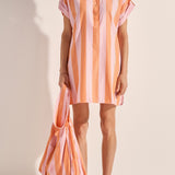 Athena Xora Stripe Tunic Dress