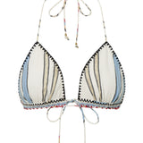 Gelos Byron Stripe Bikini Top