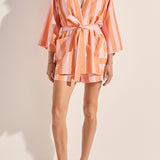 Ariane Xora Stripe Kimono Robe