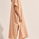 Castor Camel Stripe Caftan