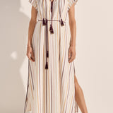 Aphea Casablanca Stripe Caftan