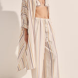 Sample - Andromede Casablanca Stripe Shirtdress