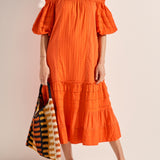 Sample - Red Off the Shoulder Dress