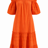 Sample - Red Off the Shoulder Dress