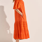 Sample - Red Off the Shoulder Dress