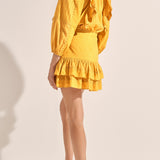 Sample - Golden Yellow Asia Skirt