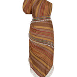 Aegina Thebes Stripe Dress