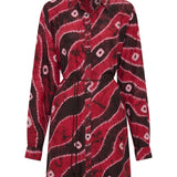 Arion Hand Dyed Silk Shirtdress