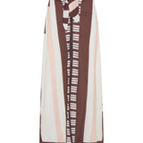 Creon Pink & Brown Sarong Skirt