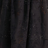 Raven Black Eyelet Linen Dress