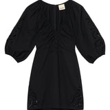 Sample - Black Eyelet Coeus Dress