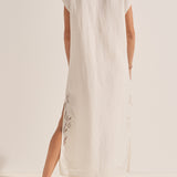 Phanes White Eyelet Caftan