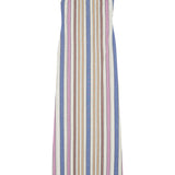 Dione Naxos Stripe Strapless Dress