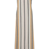Sample - Blue Fez Stripe Dione Strapless Dress