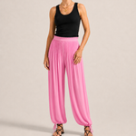 ILIO NEMA Egeria Pink Silk Pants