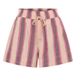 ILIO NEMA Remus Pink Mykonos Stripe Shorts GHOST
