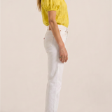 Citrus Puff Sleeve Maia Top