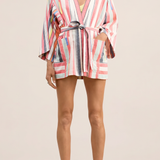 ILIO NEMA Ariane Bazaar Stripe Kimono Robe