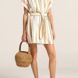 Athena Afro Broken Stripe Tunic