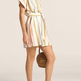 Athena Afro Broken Stripe Tunic