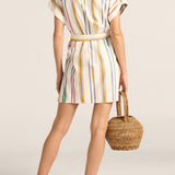 Athena Afro Broken Stripe Tunic
